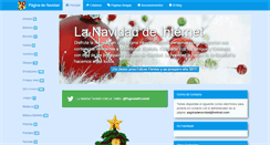 Desktop Screenshot of paginadenavidad.com
